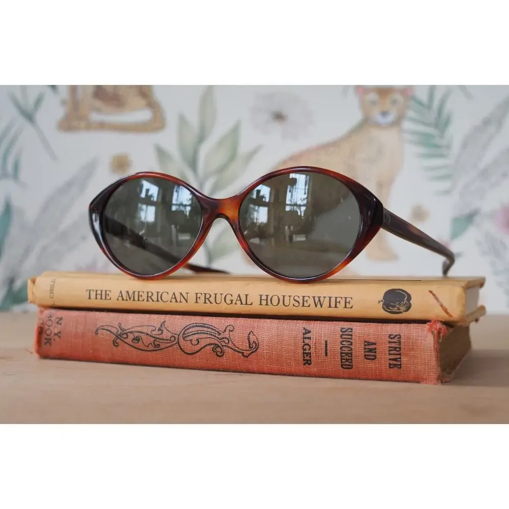 Vintage 1960s Mod Sunglasses Made in USA Multicolor Retro Midcentury NOS